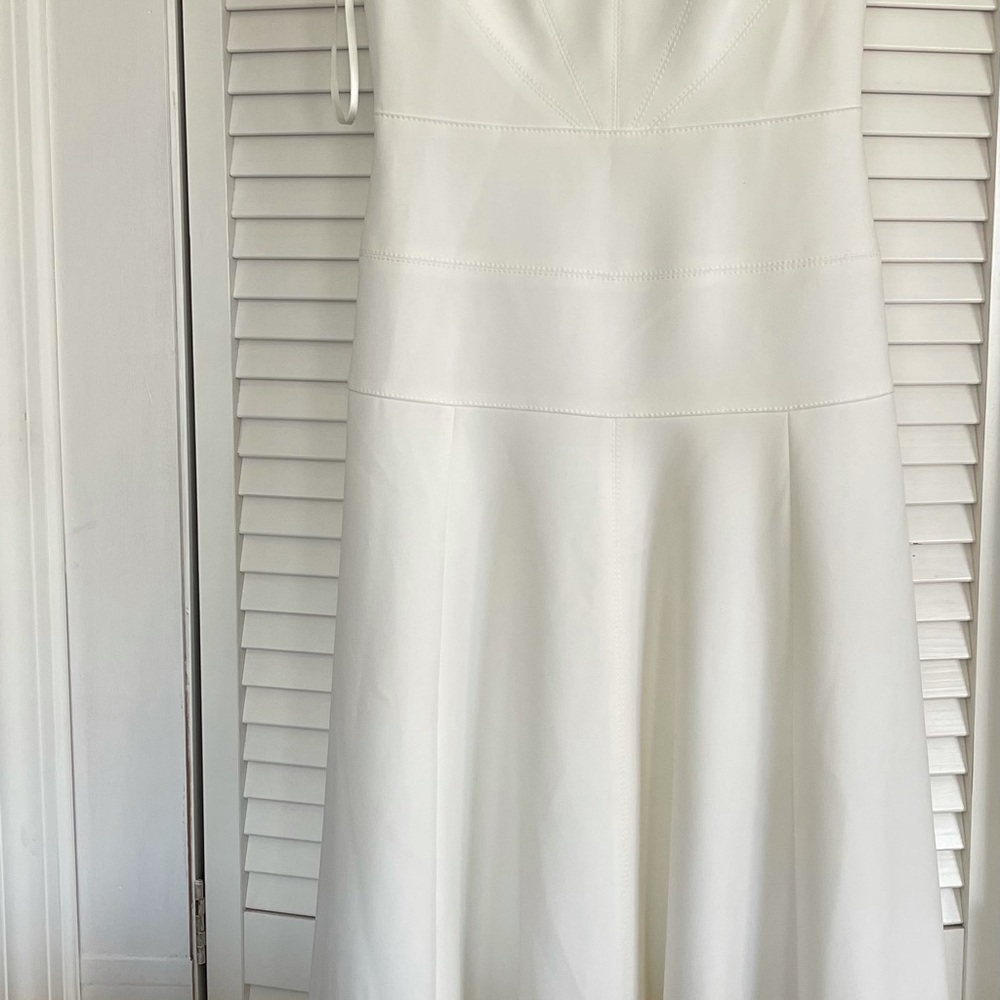 Karen Millen..Royal Ascot White Midi Dress - Picture 7 of 7